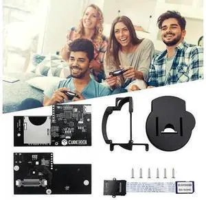 CUBEODE V1.2 Optical Drive Emulator Upgraded No SD2SP2/SDGecko Required Replace DVD Drive for NGC GameCube Game Console CUBEODE V1.2 Optical Drive Emulator Upgraded No SD2SP2/SDGecko Required Replace DVD Drive for NGC GameCube Game Console