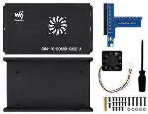 Metal Box (A) Designed for Official Raspberry Pi Compute Module 4 IO Board Comes with Cooling Fan Mini Computer Chassis Robust and Dust-Proof Nice Looking Metal Box (A) Designed for Official Raspberry Pi Compute Module 4 IO Board Comes with Cooling Fan Mini Computer Chassis Robust and Dust-Proof Nice Looking