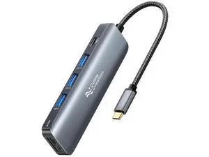 USB C Hub, 5-in-1 USB C to HDMI Multiport Adapter, 100W PD, 3 USB 3.0 Ports for MacBook Pro, MacBook Air M1/M2, iPad Pro, Surface Pro, XPS USB C Hub, 5-in-1 USB C to HDMI Multiport Adapter, 100W PD, 3 USB 3.0 Ports for MacBook Pro, MacBook Air M1/M2, iPad Pro, Surface Pro, XPS