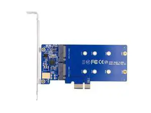 M.2 SSD to PCI-E X1 Adapter 2 SATA SSD to PCIe 3.0/4.0 Expansion Card Adapter JMB582 Chipset with 12cm PCI-E Bracket M.2 SSD to PCI-E X1 Adapter 2 SATA SSD to PCIe 3.0/4.0 Expansion Card Adapter JMB582 Chipset with 12cm PCI-E Bracket