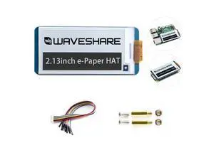 2.13inch E-Ink Display HAT V4 Version Compatible with Raspberry Pi Raspberry Pi 5/4B/3B/Zero/Zero W/Zero 2W/Pico/Pico W/Pico WH, 250x122 Resolution SPI Interface Supports Partial Refresh 2.13inch E-Ink Display HAT V4 Version Compatible with Raspberry Pi Raspberry Pi 5/4B/3B/Zero/Zero W/Zero 2W/Pico/Pico W/Pico WH, 250x122 Resolution SPI Interface Supports Partial Refresh