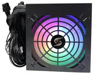 500W 24pin ATX Computer Power Supply RGB Fan 110v 220v PSU 500W Gaming Power Supply Lower Energy Consumption High Efficiency 500W 24pin ATX Computer Power Supply RGB Fan 110v 220v PSU 500W Gaming Power Supply Lower Energy Consumption High Efficiency
