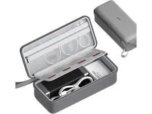 Hagibis Electronics Organizer Travel Case Cable Organizer Bag Pouch Portable Waterproof Carry Case for Cable, Charger,Power Bank, SD Card, Mouse, USB Flash Disk (DPB03 Grey) Hagibis Electronics Organizer Travel Case Cable Organizer Bag Pouch Portable Waterproof Carry Case for Cable, Charger,Power Bank, SD Card, Mouse, USB Flash Disk (DPB03 Grey)