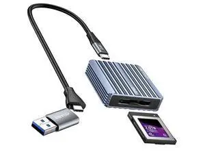 CF Express Type B Card Reader USB C to CFexpress Type-B Memory Card Adapter up to 10Gbps CF Express Type B Card Reader USB C to CFexpress Type-B Memory Card Adapter up to 10Gbps