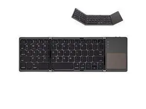 Ultra Slim Pocket Foldable Bluetooth Wireless Keyboard with Touchpad Ultra Slim Pocket Foldable Bluetooth Wireless Keyboard with Touchpad