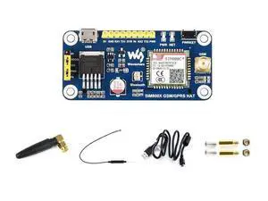 GSM/GPRS HAT, Compatible with Raspberry Pi 5/4B/3B/Zero/Zero W/Zero 2W/Pico/Pico W/Pico WH,Jetson Nano Based on SIM800C Support SMS Data Transfer ect, 2G Communication GSM/GPRS HAT, Compatible with Raspberry Pi 5/4B/3B/Zero/Zero W/Zero 2W/Pico/Pico W/Pico WH,Jetson Nano Based on SIM800C Support SMS Data Transfer ect, 2G Communication