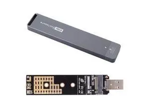 CY USB 3.0 NVME Adapter M-Key M.2 NGFF SSD External PCBA Conveter RTL9210 Chipset with Case CY USB 3.0 NVME Adapter M-Key M.2 NGFF SSD External PCBA Conveter RTL9210 Chipset with Case