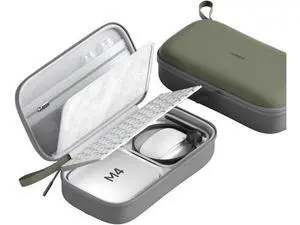 Hagibis Electronics Organizer Travel Case for Mac Mini M4/M4 Pro 2024 Portable Waterproof Carry Case for Cable, Charger, Docking Station, Power Bank, SD Card, Mouse, USB Flash Disk (Green) Hagibis Electronics Organizer Travel Case for Mac Mini M4/M4 Pro 2024 Portable Waterproof Carry Case for Cable, Charger, Docking Station, Power Bank, SD Card, Mouse, USB Flash Disk (Green)