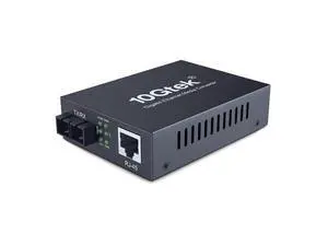 Gigabit SC to RJ45 Fiber Media Converter, Multimode Fiber to Ethernet Converter, 10/100/1000Mbps RJ45 Port to 1000Mbps Multi-Mode Fiber Dual SC Port, MMF, 850nm, up to 550m, Auto-Negotiation Gigabit SC to RJ45 Fiber Media Converter, Multimode Fiber to Ethernet Converter, 10/100/1000Mbps RJ45 Port to 1000Mbps Multi-Mode Fiber Dual SC Port, MMF, 850nm, up to 550m, Auto-Negotiation