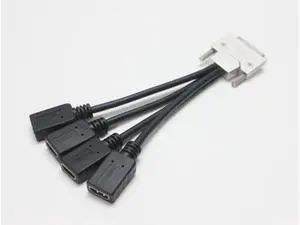 VHDCI (SCSI 68pin) M to 4 HDMI Ports Splitter VHDCI to 4x HDMI M / F for NVIDIA Quadro NVS and VisionTek AMD Graphics Cards VHDCI (SCSI 68pin) M to 4 HDMI Ports Splitter VHDCI to 4x HDMI M / F for NVIDIA Quadro NVS and VisionTek AMD Graphics Cards