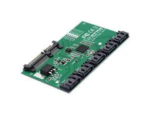 SATA 3.0 Splitter - 1 to 5 Ports Adapter, HUB Converter, PM Multiplier, Port Selector JMB575 SATA 3.0 Splitter - 1 to 5 Ports Adapter, HUB Converter, PM Multiplier, Port Selector JMB575