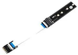 M.2 NGFF Key M to Key A+E Extension Cable Adapter Card with High Speed FPC Cable for 2230/2242/2260/2280 Laptop SSD Adapter M.2 NGFF Key M to Key A+E Extension Cable Adapter Card with High Speed FPC Cable for 2230/2242/2260/2280 Laptop SSD Adapter