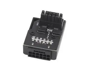 ATX3.0 PCI-E 5.0 12VHPWR 16Pin Power Modular 90 Degree UP Angled Connector Adapter for 3080 3090TI PSU Graphics Card ATX3.0 PCI-E 5.0 12VHPWR 16Pin Power Modular 90 Degree UP Angled Connector Adapter for 3080 3090TI PSU Graphics Card