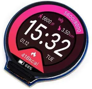 1.28inch Round LCD IPS Module 240x240 Resolution 65K RGB Colors SPI Interface for Arduino/Raspberry Pi/Jetson Nano/STM32 1.28inch Round LCD IPS Module 240x240 Resolution 65K RGB Colors SPI Interface for Arduino/Raspberry Pi/Jetson Nano/STM32