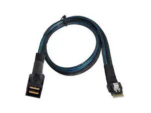 Mini SAS SFF-8654 38Pin Host to SFF-8643 Target Data Server Disk Raid Cable 50cm Mini SAS SFF-8654 38Pin Host to SFF-8643 Target Data Server Disk Raid Cable 50cm