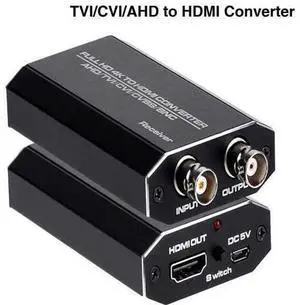 AHD to HDMI Converter TVI to HDMI Converter 4-in-1 Composite CVBS TVI CVI AHD to HDMI Converter Support 720P/ 1080P/ 3MP/ 4MP/ 5MP/ 8MP for Monitor HDTV DVRs AHD to HDMI Converter TVI to HDMI Converter 4-in-1 Composite CVBS TVI CVI AHD to HDMI Converter Support 720P/ 1080P/ 3MP/ 4MP/ 5MP/ 8MP for Monitor HDTV DVRs