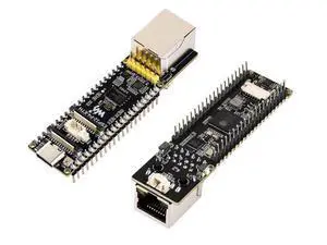 ESP32-P4-ETH Development Board with Pre-Soldered Header, Based On ESP32-P4 with 100 Mbps RJ45 Ethernet Port, Rich Human-Machine Interfaces, Supports AI Speech Interaction ESP32-P4-ETH Development Board with Pre-Soldered Header, Based On ESP32-P4 with 100 Mbps RJ45 Ethernet Port, Rich Human-Machine Interfaces, Supports AI Speech Interaction