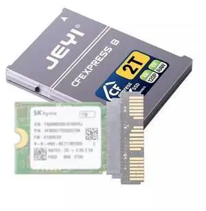 PCIe 4.0 CFexpress Card Kit M.2 NVMe 2230 SSD to Camera Storage Type B Compatible with Canon Nikon Z6 Z7 Z9 R3 R5 PCIe 4.0 CFexpress Card Kit M.2 NVMe 2230 SSD to Camera Storage Type B Compatible with Canon Nikon Z6 Z7 Z9 R3 R5