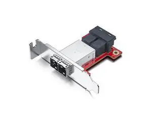 Internal SFF-8643 to External SFF-8644 Mini SAS Adapter, Dual Ports for Server Storage RAID Controller Internal SFF-8643 to External SFF-8644 Mini SAS Adapter, Dual Ports for Server Storage RAID Controller