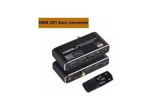 4K@60Hz HDMI Switch Audio Extractor 2 in 1 Out, 2x1 HDMI Switcher with SPDIF & 3.5MM Audio,Coaxial 4K HDMI Switch with Remote, Support Auto Downscale 3D HDR, HDCP2.3 for PS5, Xbox, HDTV 4K@60Hz HDMI Switch Audio Extractor 2 in 1 Out, 2x1 HDMI Switcher with SPDIF & 3.5MM Audio,Coaxial 4K HDMI Switch with Remote, Support Auto Downscale 3D HDR, HDCP2.3 for PS5, Xbox, HDTV