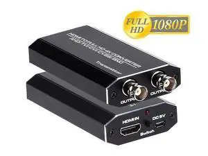 HDMI to Dual AHD Converter 1080P HDMI to AHD Converter Adapter Convert Support 720P/1080P@30Hz for CCTV Outdoor Home Security Surveillance IP Camera System AHD DVR NVR Video Recorder HDMI to Dual AHD Converter 1080P HDMI to AHD Converter Adapter Convert Support 720P/1080P@30Hz for CCTV Outdoor Home Security Surveillance IP Camera System AHD DVR NVR Video Recorder