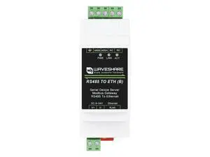 Industrial Serial Server RS485 to RJ45 Ethernet TCP/IP to Serial Module Support Rail-Mount Modbus Gateway Industrial Serial Server RS485 to RJ45 Ethernet TCP/IP to Serial Module Support Rail-Mount Modbus Gateway