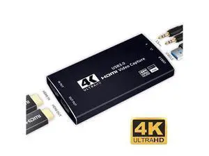4K@60hz HDMI Video Capture Card 1080p 60fps Board Game Capture Card USB 3.0 Recorder Box Device Support HDR, EDID, HDCP2.2 for Live Streaming Video Recording HDMI Loop Out 4K@60hz HDMI Video Capture Card 1080p 60fps Board Game Capture Card USB 3.0 Recorder Box Device Support HDR, EDID, HDCP2.2 for Live Streaming Video Recording HDMI Loop Out