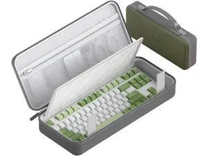 Hagibis Keyboard Bag Hard Shell Portable Travel Carrying Case, 68/87 Keys EVA 900D Oxford Cloth Storage Case Electronic Organizer Shockproof Waterproof (Green, 87 Key) Hagibis Keyboard Bag Hard Shell Portable Travel Carrying Case, 68/87 Keys EVA 900D Oxford Cloth Storage Case Electronic Organizer Shockproof Waterproof (Green, 87 Key)