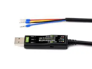 Wavesahre USB to RS232/485 Serial Cable, Original FT232RNL Chip, Compatible with Mac, Linux, Android, Win11/10/8.1/8/7, Onboard Power and Signal Indicators, Multi-OS Compatible & Device Applicable Wavesahre USB to RS232/485 Serial Cable, Original FT232RNL Chip, Compatible with Mac, Linux, Android, Win11/10/8.1/8/7, Onboard Power and Signal Indicators, Multi-OS Compatible & Device Applicable