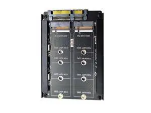 M.2 NGFF SATA SSD 2 in 1 JBOD Bridge 2.5" HDD Disk Drive Enclosure Adapter Support 2230/2242/2260/2280MM M.2 NGFF SATA SSD 2 in 1 JBOD Bridge 2.5" HDD Disk Drive Enclosure Adapter Support 2230/2242/2260/2280MM