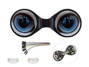0.71inch Double Eye Round LCD Display Module Compatible with Raspberry Pi Pico/Pico W, ESP32 / Arduino, 160x160 Resolution, IPS Panel, 65K Colors, SPI Interface 0.71inch Double Eye Round LCD Display Module Compatible with Raspberry Pi Pico/Pico W, ESP32 / Arduino, 160x160 Resolution, IPS Panel, 65K Colors, SPI Interface