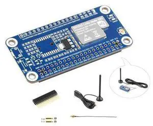 SX1262 868/915M LoRaWAN HAT SX1262 RF Chip LoRa Module Expansion Board Compatible withRaspberry Pi 5/4B/3B+/Pi3B/Pi Zero W WH/Zero 2W, with Magnetic CB Antenna, Suitable for Sub-GHz Band Network SX1262 868/915M LoRaWAN HAT SX1262 RF Chip LoRa Module Expansion Board Compatible withRaspberry Pi 5/4B/3B+/Pi3B/Pi Zero W WH/Zero 2W, with Magnetic CB Antenna, Suitable for Sub-GHz Band Network