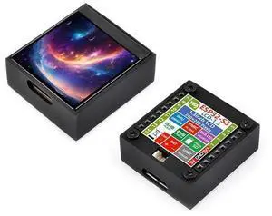 ESP32-S3 1.3inch Display Development Board, ESP32 with Display 240x240 Pixels, Built-in ST7789V2 Chip and 6-Axis IMU, 262K Color, SPI Communication, Supports 90° Hardware Rotation, with Case ESP32-S3 1.3inch Display Development Board, ESP32 with Display 240x240 Pixels, Built-in ST7789V2 Chip and 6-Axis IMU, 262K Color, SPI Communication, Supports 90° Hardware Rotation, with Case