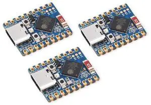 ESP32-S3 Mini Development Board, Based on ESP32-S3FH4R2 Dual-Core Processor, 240MHz Running Frequency, Support 2.4GHz Wi-Fi & Bluetooth 5, Onboard 4MB Flash Memory/2MB PSRAM-(3PCS) ESP32-S3 Mini Development Board, Based on ESP32-S3FH4R2 Dual-Core Processor, 240MHz Running Frequency, Support 2.4GHz Wi-Fi & Bluetooth 5, Onboard 4MB Flash Memory/2MB PSRAM-(3PCS)