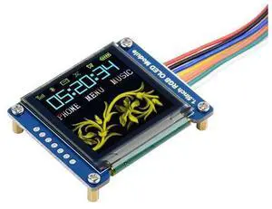 1.5inch RGB OLED Display Module, 128x128 Pixels 16-bit High Color (65K Colors) 1351 Driver, SPI Interface, Compatible with Arduino Raspberry Pi Ardui Jetson Nano STM32,etc. 1.5inch RGB OLED Display Module, 128x128 Pixels 16-bit High Color (65K Colors) 1351 Driver, SPI Interface, Compatible with Arduino Raspberry Pi Ardui Jetson Nano STM32,etc.