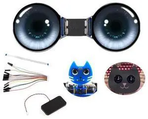 ESP32-S3 1.28inch Double Eye Round LCD AIoT Development Board, Dual 1.28inch IPS Displays, Dual-Core 240MHz Processor, Supports Wi-Fi & Bluetooth 5 & AI Speech Interaction, Onboard DIY Connectors ESP32-S3 1.28inch Double Eye Round LCD AIoT Development Board, Dual 1.28inch IPS Displays, Dual-Core 240MHz Processor, Supports Wi-Fi & Bluetooth 5 & AI Speech Interaction, Onboard DIY Connectors