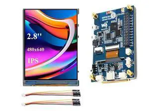 ESP32-S3 2.8inch Display Development Board, 480×640, IPS LCD, 32-bit LX7 Dual-Core Processor, Supports W-F-i & Blue-Too-th, ESP32 with Display (No Touch) ESP32-S3 2.8inch Display Development Board, 480×640, IPS LCD, 32-bit LX7 Dual-Core Processor, Supports W-F-i & Blue-Too-th, ESP32 with Display (No Touch)