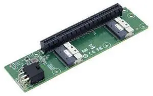 Dual SlimSAS 8i to PCIe X16 Slot Adapter, GEN4 PCIe4.0 Dual SlimSAS 8i to PCIe X16 Slot Adapter, GEN4 PCIe4.0