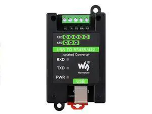 USB to RS485/422 Industrial Grade Isolated Converter, Onboard Original FT232RL and SP485EEN, Multiple Protection, Wall-Mount and Rail-Mount Support USB to RS485/422 Industrial Grade Isolated Converter, Onboard Original FT232RL and SP485EEN, Multiple Protection, Wall-Mount and Rail-Mount Support
