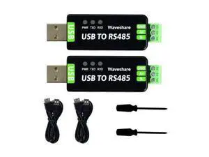 2PCS Industrial USB to RS485 Converter with Original FT232RL and SP485EEN Embedded Protection Circuits for Industrial Control Equipments and/or Applications 2PCS Industrial USB to RS485 Converter with Original FT232RL and SP485EEN Embedded Protection Circuits for Industrial Control Equipments and/or Applications