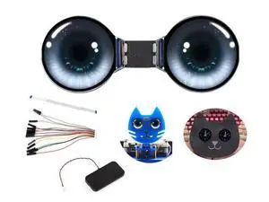 ESP32-S3 1.28inch Double Eye Round LCD AIoT Development Board, Dual 1.28inch IPS Displays, Dual-Core 240MHz Processor, Supports Wi-Fi & Bluetooth 5 & AI Speech Interaction, Onboard DIY Connectors ESP32-S3 1.28inch Double Eye Round LCD AIoT Development Board, Dual 1.28inch IPS Displays, Dual-Core 240MHz Processor, Supports Wi-Fi & Bluetooth 5 & AI Speech Interaction, Onboard DIY Connectors