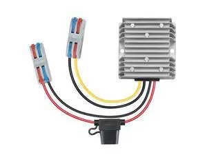 240W DC-DC Buck Converter 20V-90V to 12V 20A Transformer - Waterproof Power Supply for Truck/RV/Marine/Solar - Overload and Short Circuit Protection - Compatible with Audio Systems and CCTVs 240W DC-DC Buck Converter 20V-90V to 12V 20A Transformer - Waterproof Power Supply for Truck/RV/Marine/Solar - Overload and Short Circuit Protection - Compatible with Audio Systems and CCTVs