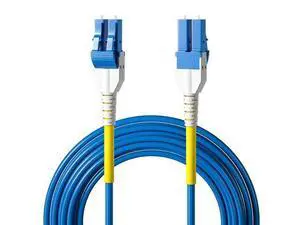 OS2 LC to LC Armor Fiber Patch Cable, 30m/98ft Single Mode Uniboot LC to LC Fiber Optic Cable, SMF, Duplex LC/UPC, 9/125m, Indoor Armored LSZH OS2 LC to LC Armor Fiber Patch Cable, 30m/98ft Single Mode Uniboot LC to LC Fiber Optic Cable, SMF, Duplex LC/UPC, 9/125m, Indoor Armored LSZH