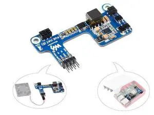 PoE HAT for Raspberry Pi 4B/3B+, Power Over Ethernet (PoE) Support 802.3af, Compatible with Official Case, Supports Cooling Fan PoE HAT for Raspberry Pi 4B/3B+, Power Over Ethernet (PoE) Support 802.3af, Compatible with Official Case, Supports Cooling Fan