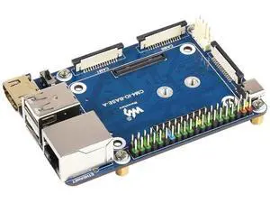 Mini Base Board (A) for Raspberry Pi Compute Module 4 Lite/eMMC Series Module, with Standard CM4 Socket and 40PIN GPIO Header Onboard Multiple Connectors CSI/DSI/FAN/HDMI/USB/RJ45, etc. for Easy Use Mini Base Board (A) for Raspberry Pi Compute Module 4 Lite/eMMC Series Module, with Standard CM4 Socket and 40PIN GPIO Header Onboard Multiple Connectors CSI/DSI/FAN/HDMI/USB/RJ45, etc. for Easy Use