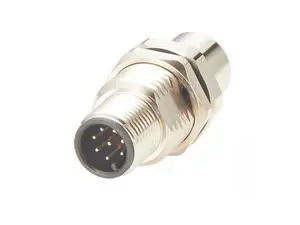 M12 A Code 8 Pin Male to Female Bulkhead Connector IP67 Panel Mount Sensor Feedthrough Adapter Industrial Circular Connector Socket Receptacle for Automation Control Cabinet Robotics (1PCS) M12 A Code 8 Pin Male to Female Bulkhead Connector IP67 Panel Mount Sensor Feedthrough Adapter Industrial Circular Connector Socket Receptacle for Automation Control Cabinet Robotics (1PCS)