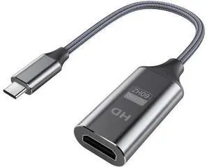 USB C to HDMI Adapter, USB C Male to HDMI Female Cable HDMI to USB C Converter Compatible for MacBook, iPad Pro, Pixelbook, XPS, Galaxy, and More USB C to HDMI Adapter, USB C Male to HDMI Female Cable HDMI to USB C Converter Compatible for MacBook, iPad Pro, Pixelbook, XPS, Galaxy, and More
