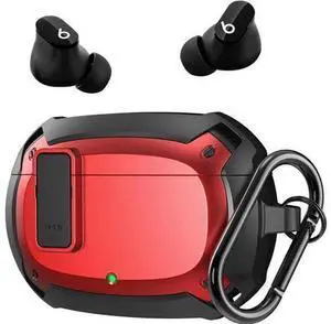 Beats Studio Buds Case Cover 2021, Secure Lock Hard Rugged Cool Shockproof Protective Case Cover for Beats Studio Buds Wireless Earbuds Case Accessories with Keychain Carabiner for Men Women Red Beats Studio Buds Case Cover 2021, Secure Lock Hard Rugged Cool Shockproof Protective Case Cover for Beats Studio Buds Wireless Earbuds Case Accessories with Keychain Carabiner for Men Women Red