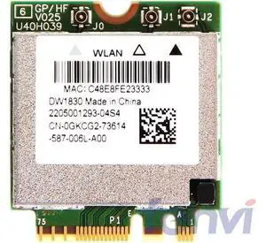 BCM943602BAED DW1830 Wireless-AC BCM943602 NGFF M.2 1300Mbps 802.11ac WiFi Bluetooth BT4.1 Network Wlan Card support mac os BCM943602BAED DW1830 Wireless-AC BCM943602 NGFF M.2 1300Mbps 802.11ac WiFi Bluetooth BT4.1 Network Wlan Card support mac os