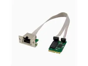 M.2 B+M KEY to Gigabit single-port wired industrial computer NIC RTL8111F Ethernet FPC cable 225 RTL8111F A+E Straight needle Gigabit M.2 B+M KEY to Gigabit single-port wired industrial computer NIC RTL8111F Ethernet FPC cable 225 RTL8111F A+E Straight needle Gigabit